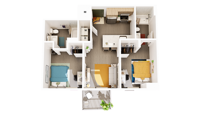 Unit Standard Standard floor plan
